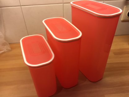 blokbussen set rood 3st smal.  7