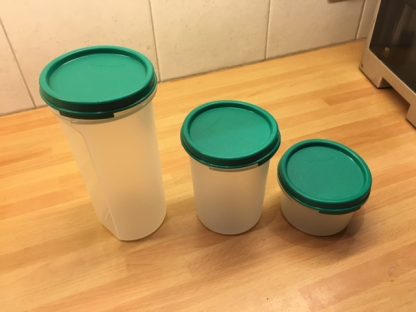 ruimtespaarder set rond 1/2/3/ groen ds 24