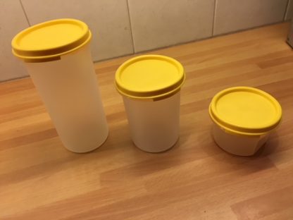ruimtespaarders set rond 1/2/3/ geel ds 24