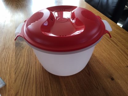 rijstmaker/koker 2,2 L rood/wit ds 21
