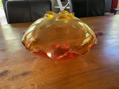 eleganzia schelp groot oranje ds 04 - Afbeelding 2